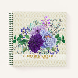 Budget Hochzeitsplaner Personalisiert Trendy Moder Notizblock