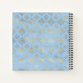 Budget Hochzeitsplaner Personalisiert Trendy Moder Notizblock (Rückseite)