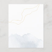 Budget Hochzeitsreise Willkommensfarbe (Rückseite)