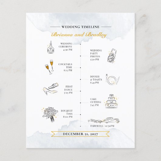 Budget Hochzeitsreise Willkommensfarbe (Vorderseite)