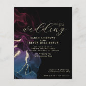 Budget Hochzeitsscarlet Violet Blue Alcohol Tinte (Vorderseite)