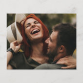 Budget-Hochzeitsskript Namen Foto (Rückseite)