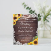 Budget Hochzeitssonne Sonnenblumensaunen (Stehend Vorderseite)