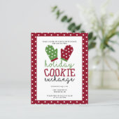 Budget Holiday Cookie Exchange Party Oven Mitt (Stehend Vorderseite)