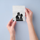 Budget Holiday Foto Card | Moderne Weihnachten Flyer (Gruppe)