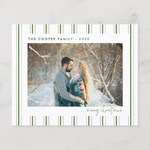 Budget Holiday Foto Card   Moderne Weihnachten Flyer