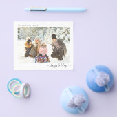 Budget Holiday Foto Modernes Minimal 2021 Weihnach Flyer (Einzeln)