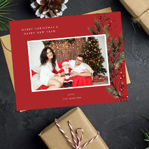 Budget Holly Berry H Foto Holiday or Christmas R Flyer
