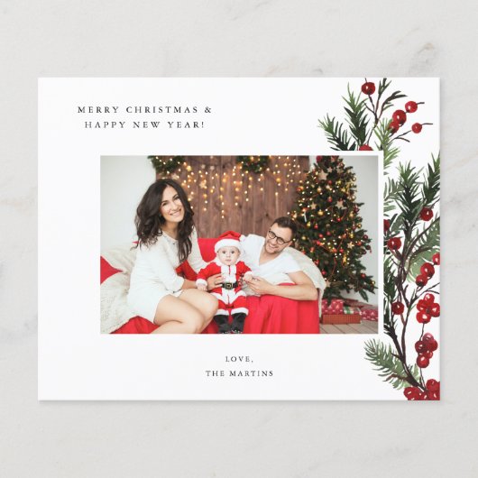 Budget Holly Berry H Foto Urlaub oder Weihnachten (Vorderseite)