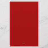 Budget Holly Berry Holiday Party Einladung Statio Briefpapier (Rückseite)