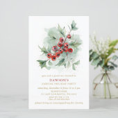 Budget Holly Botanical Corporate Christmas Party (Stehend Vorderseite)