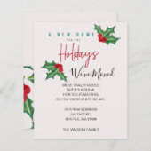 Budget Holly Wir haben Urlaub Ankündigung verschob (Vorne/Hinten)