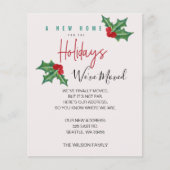 Budget Holly Wir haben Urlaub Ankündigung verschob (Vorderseite)