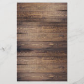 Budget Holz, Leuchten und Spitzen-Hochzeitsmittel (Rückseite)