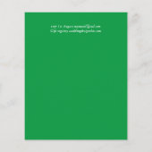 BUDGET Hübsch Girly Brautparty lädt Glitzer ein (Rückseite)