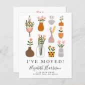 Budget Ich habe Boho Pflanze verschoben Ankündigun (Vorne/Hinten)