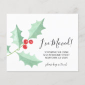 Budget Ich habe die Aquarellfarbenkarte verschoben (Vorderseite)