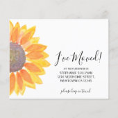 Budget Ich habe die Sonnenblumenausweis verschoben (Vorderseite)