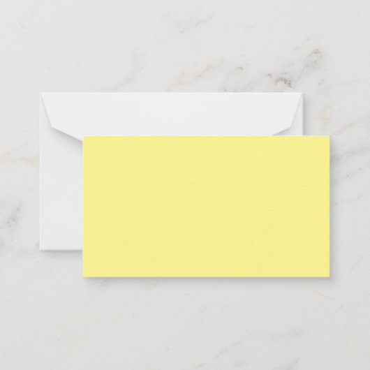 Budget Ich habe Lemon Announcement Card verschoben Mitteilungskarte (Rückseite)