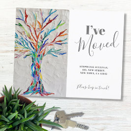 Budget Ich habe mich bewegende Ankündigungskarte v