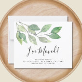 Budget Ich habe neue Zuhause Moving Ankündigung ve