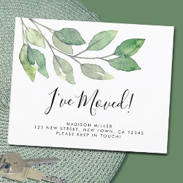 Budget Ich habe neue Zuhause Moving Ankündigung ve