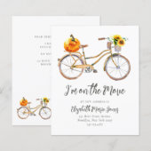 Budget Ich habe Pumpkin Sonnenblumen Fahrrad beweg (Vorne/Hinten)