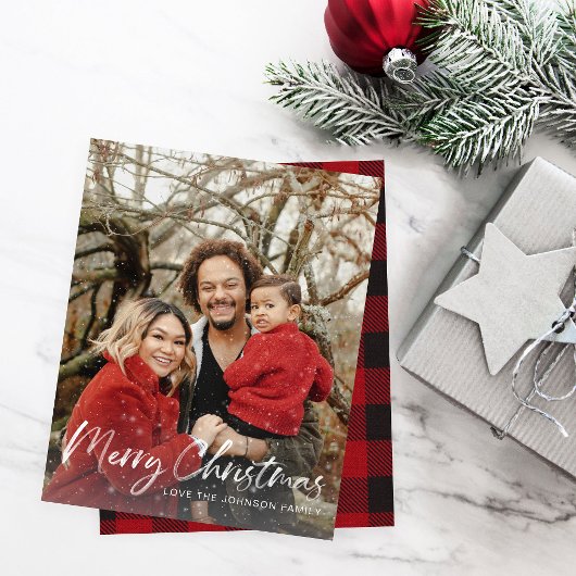 Budget Imitate Schnee Frohe Weihnachten V Foto