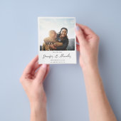 Budget Instant Foto 2 Save the Date - Weiß V2 Flyer (Gruppe)