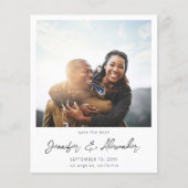 Budget Instant Foto 2 Save the Date - Weiß V2 Flyer (Vorne)