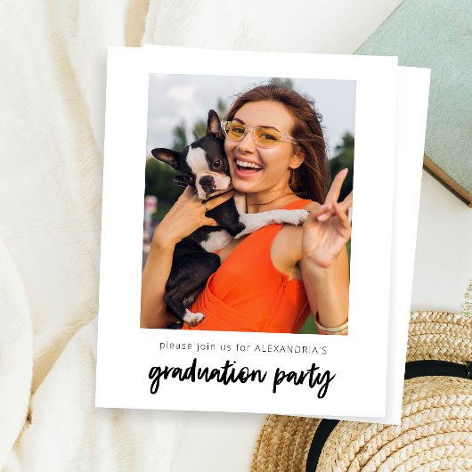 Budget Instant Foto Ver White 2 Graduation Party