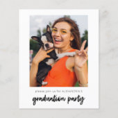 Budget Instant Foto Ver White 2 Graduation Party Flyer (Vorne)