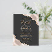 Budget Ivory Agate Corners Dark Wedding (Stehend Vorderseite)