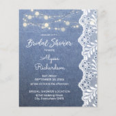 Budget Jean Lace String Lights Brautparty (Vorderseite)