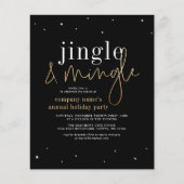 Budget Jingle & Mingle Corporate Christmas Party (Vorderseite)