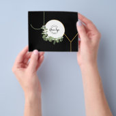 Budget Joy Business Logo Happy Holidays Black Flyer (Gruppe)