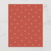 Budget Joyful Boho Bold 3 Foto Weihnachtsfeiertag (Rückseite)