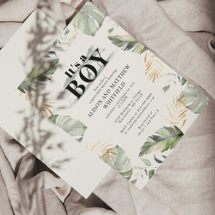 Budget Jungle Safari Giraffe Kinderdusche Einladun