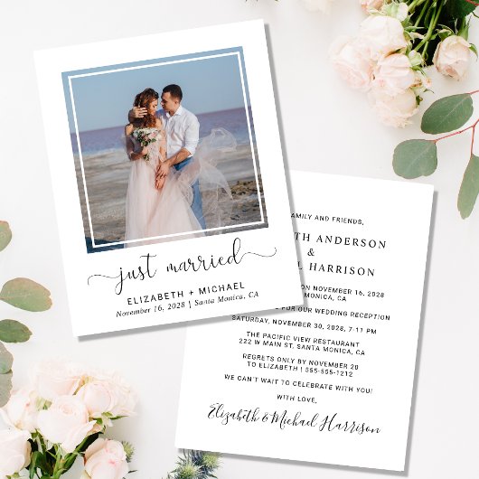 Budget Just Married Wedeption Foto