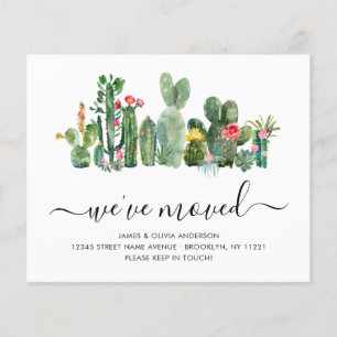 Budget Kaktus Wir haben neue Zuhause Moving Card ü