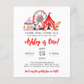 Budget Karneval Circus Ausstellung Party Geburtsta (Vorderseite)