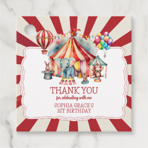 Budget Karneval Circus Show & Animations Geburtsta Geschenkanhänger