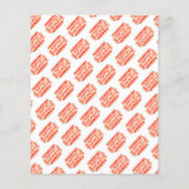 Budget Karneval Circus Zelt Clown Popcorn Geburtst (Rückseite)