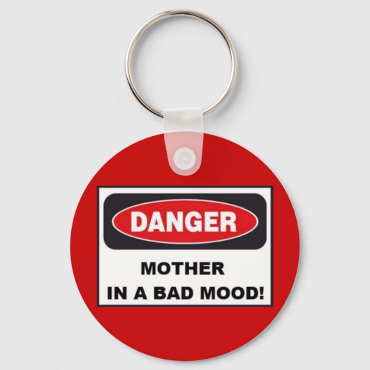 Budget Key Chain - MUTTER IN SCHLECHTER MOOD! Schlüsselanhänger (Vorderseite)