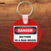 Budget Key Chain - MUTTER IN SCHLECHTER MOOD! Schlüsselanhänger (Vorderseite)