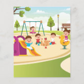 BUDGET Kindergeburtstag Party Einladung (Rückseite)