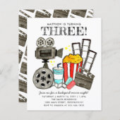 Budget Kinofilm Night Party Kindergeburtstag (Vorne/Hinten)