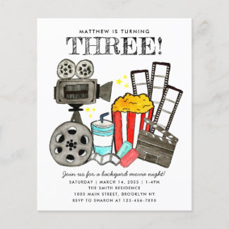 Budget Kinofilm Night Party Kindergeburtstag