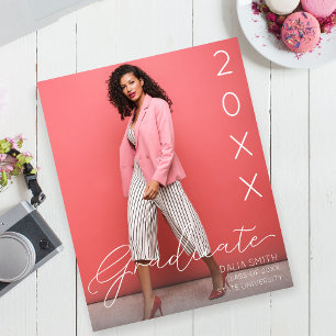 Budget-Klasse Abitur-Ankündigung mit Foto Flyer