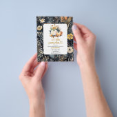 Budget Kleine Kürbisgefälle Babydusche Flyer (Gruppe)